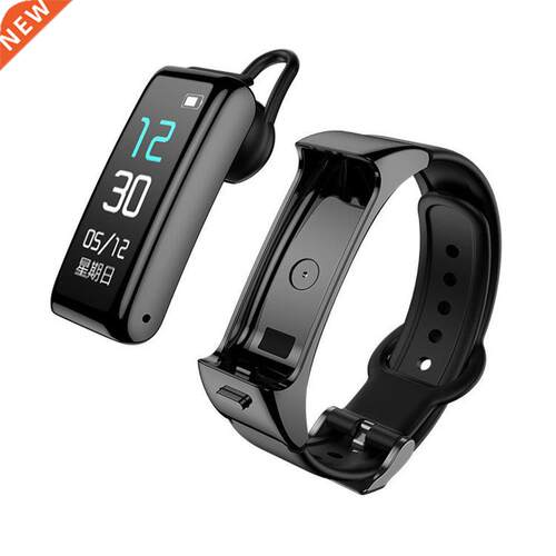 Wireless Smart Watch Men Call Music Fitness Sport Bracelet h