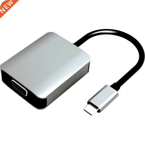 New Usb 3.1 Type-C To Vga Adapter With Aluminum Case Ulc13K0