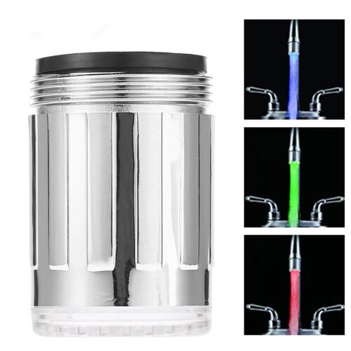 Dropshipping LED Water Faucet Stream Light 7 Colors Glow Sho