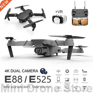 E88/E525 Wholesa Folding Quadcopter With Dual Camera Mini Dr