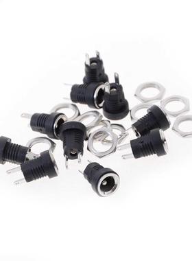 10Pcs DC-022B DC Power Jack Socket Dc Connector Adapter Inte