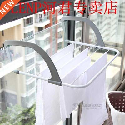 Hot Metal Hook Folding Hanger 5 Layers Towel Rack Hanging Cl