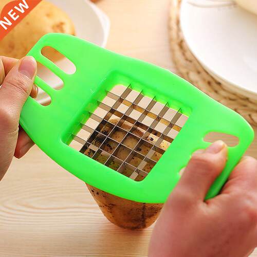 1PC Potato Chip Stainless Steel Vegetable French Fry Chopper