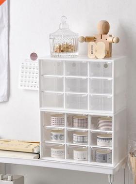 9 Grids Desktop Storge Box Jewelry Drwer Perl Beds Stor