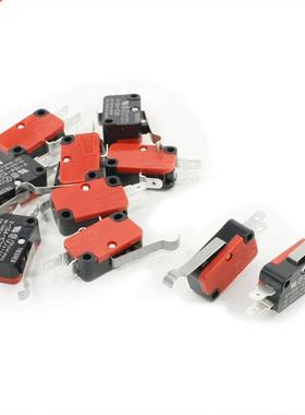 10pcs Short Hinge Lever SPDT Momentary mini   Limit Switch 0