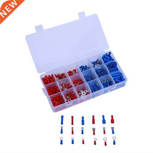 360pcs Electrcal Crmp Termnals nsulated Butt Connectors