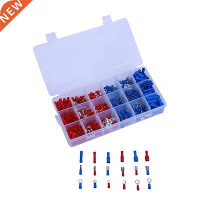 360pcs Electrcal Crmp Termnals nsulated Butt Connectors