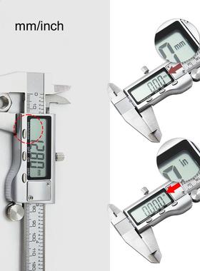 0-150mm Vernier Caliper Plastic LCD Digital Caliper Measuri