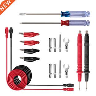 18/16pcs Universal Digital Multimeter Probe Test Leads Kit N