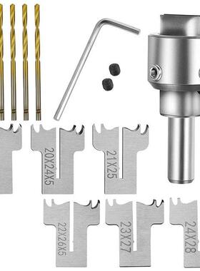 11-Piece Ring Drill Bit Set,Wood Ring Drill,Wooden Ring Make