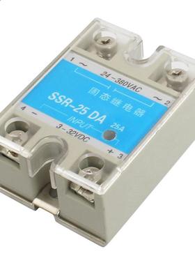 SSR25DA DC to AC Covered Solid State Module Relay DC 332V AC