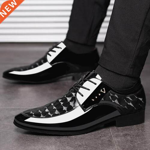 Men Pointedtoe Shoes Business Oxford Shoes Casual Shoes Soft
