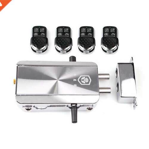 Remote Control Door Lock Wireless Lock Anti-theft Lock Autom