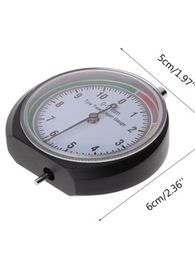 Car Tyre Tread Depth Gauge Trucks Van Tire Pointer Monitor