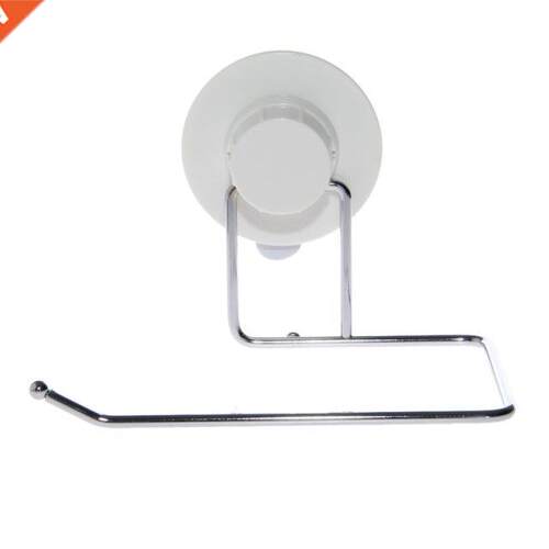Toilet Paper Holder Bathroom Suction Hanger Tissue Rack Towe