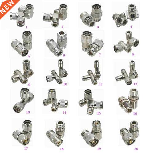 1Pcs N to N / UHF PL259 SO29 Male plug & Female jack