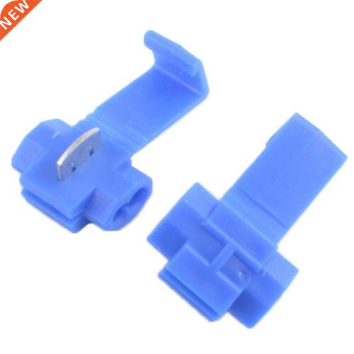 Blue 10pcs Cable Clip Free Break Quick