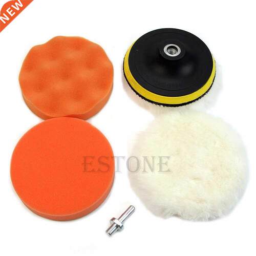 6pcs 5		 High Gross Car Polisher Polishing Polish Buff