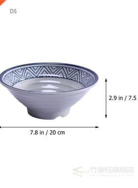 1Pc Large Ramen Bowl Durable Tableware Noodle Bowl Home Soup