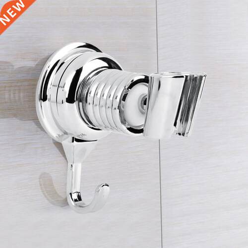 ABS Shower Head Holder Sucton Cup Wth Hook Unversal Adjus
