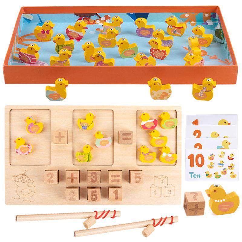 Montessori Counting Du Math Games Learning Toys For Kids C