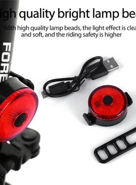 Bike Taillight Waterproof Riding Rear light Led  Modes Usb