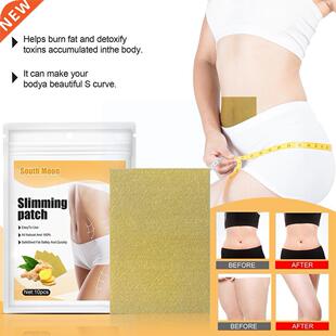 Ginger Body Sculpting Health Stickers Belly Button Acupoint