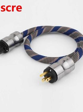 Hi end K800 5N OFC Pure Copper Hifi Audio US Power cord cabl