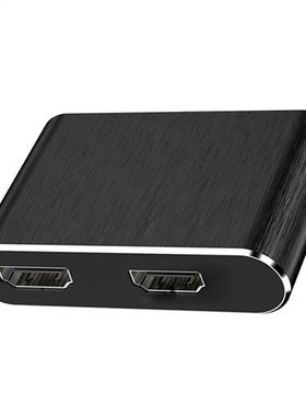 Brand New HUB USB 3.0 To Dual HDM-compatble USB Adapter Fo