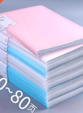 A4 Plastic Budget Binder File Folders For Documents 30/60/10