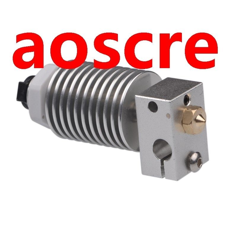 Extruder Nozzle Heating Block Integrated 3D Printer DIY Part