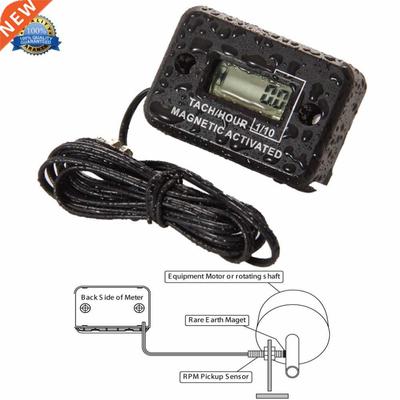 Digital Diesel Engine Hour Meter Tachometer for Water minin