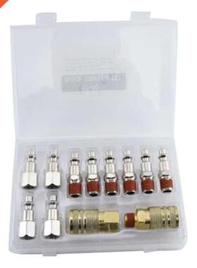 12Pcs Quick Coupler Set 1/4inch Npt Male and Female Quick Co