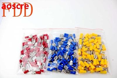 r 100PCS/PackFDD2-250 Female Insulated Electrical Crimp Term