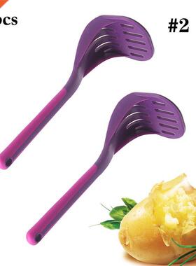 2pcs Food Masher Portable Multifunctional Potato Masher Kitc