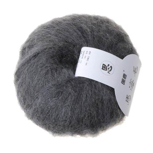 Soft Mohair Cashmere Knitting Wool Yarn  Shawl Scarf Croc