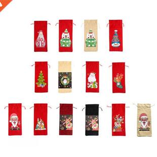 Drill Shaped Special Wine Painting Christmas Diamond