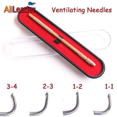 Alileader 1 Set Professional Bronze Ventilating Needles For