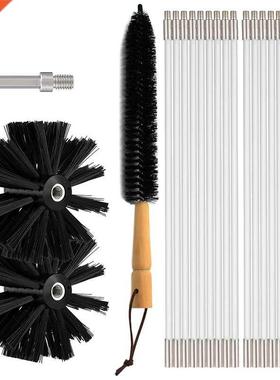 Dryer Vent Cleaner 24 Feet, Flexible 18 Rods Dry Duct Cleani