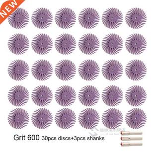 1Inch Radial Bristle Disc Kit Abrasive Brush 1/8