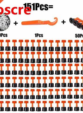 151Pcs Tile Leveling System Tile Spacer Wall Leveler Wedges