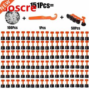 151Pcs Tile Leveling System Tile Spacer Wall Leveler Wedges
