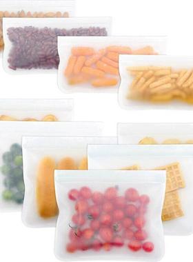 Eco-friendly Silicone Food Storage Bags Reusable Leakproof F