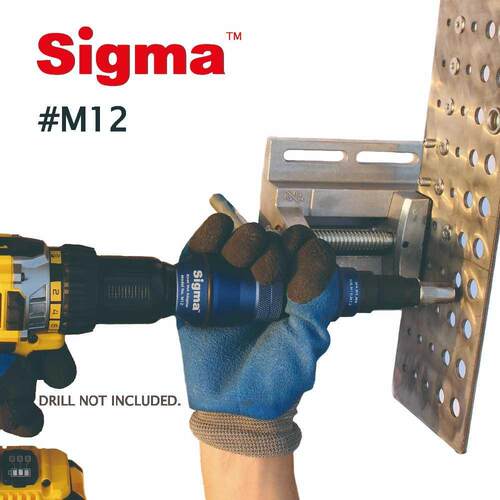 #M12 HEAVY DUTY Threaded Rivet Nut Drill Adapter Cordless or