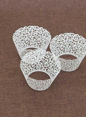 50pcs Hlow Artistic Bake Cake Wrappers Paper Cups Wedding