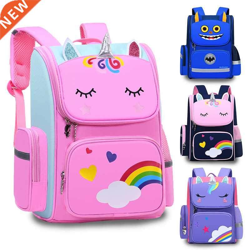 toon 3d unicorn kids schoolbag primary school bags fo