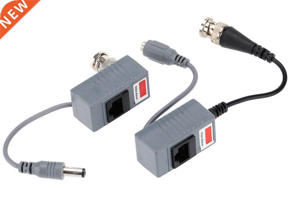 10PCS BNC UTP RJ45 Video Balun with Audio and Power over CAT
