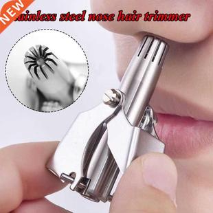 1PC Nose Trimmer Stainless Steel Ear Cleaner Manual Device N