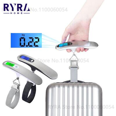 50kg Digital Luggage Scale Portable Electronic LCD Scale Wei