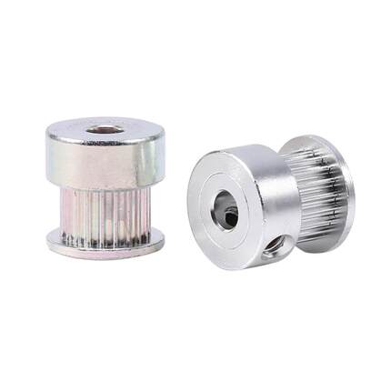 2pcs/Lot Belt Pulleys Aluminum Alloy Gear Printer Tooth Pull